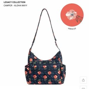 Lug Camper Aloha Navy Bag NWT